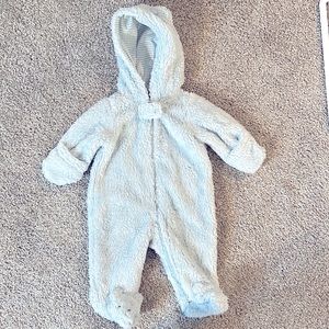 Carter’s Newborn Hooded Sherpa Jumpsuit